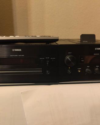 Yamaha sinto ampli CD/DVD completo