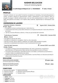 Cameriere/ venditore/magazziniere