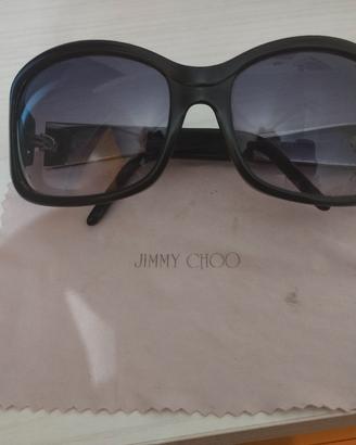 occhiali da sole Jimmy Choo modello Kelli Strass/S