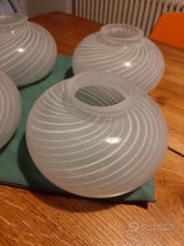 Bocce lampadario vintage