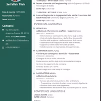 Lavoro part-time – Lavapiatti e commis di cucina