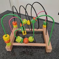 Gioco con palline in legno Montessori - Ikea MULA