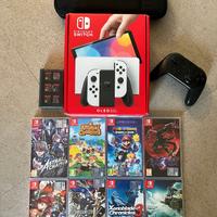 Console Nintendo Switch OLED, giochi ed accessori