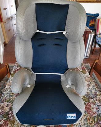 Seggiolino auto Rhea Poupy grigio e blu