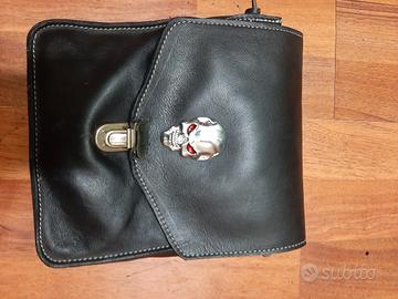 Borsa in pelle calamitata