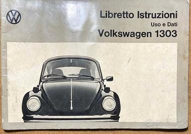 VOLKSWAGEN MAGGIOLONE - LIBRETTO ISTRUZIONI USO