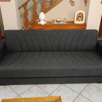 Divano letto contenitore 3 posti