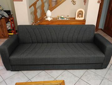 Divano letto contenitore 3 posti