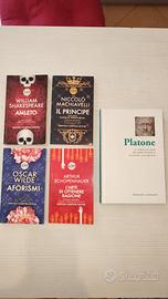 Libri Shakespeare Platone wilde 