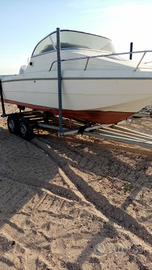 Barca con motore capelli onix 17