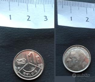 BELGIO 1 Franco 1990 - Francs pre euro
