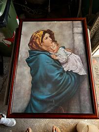 Quadro Madonna con Bambino – Stampa su tela