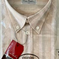 Camicia uomo lino e cotone Pierre Cardin NUOVA