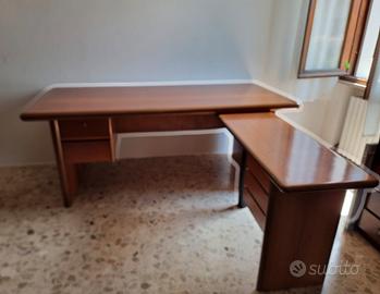 Scrivania Direzionale Vintage in legno