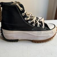 Converse run star hike-snakers alte black/white/gu