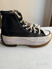 Converse run star hike-snakers alte black/white/gu