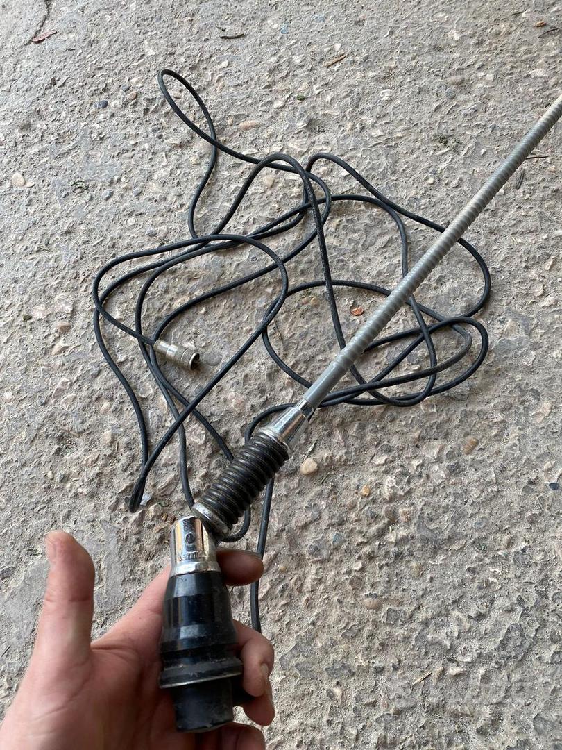 Vendo antenna per auto epoca cromata nuova fondo di maga