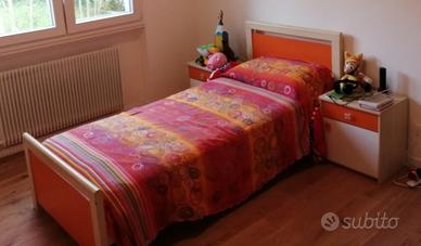 Scocca letto singolo per cameretta
