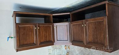 Mobile TV / Mobile Angolare in Legno di Abete