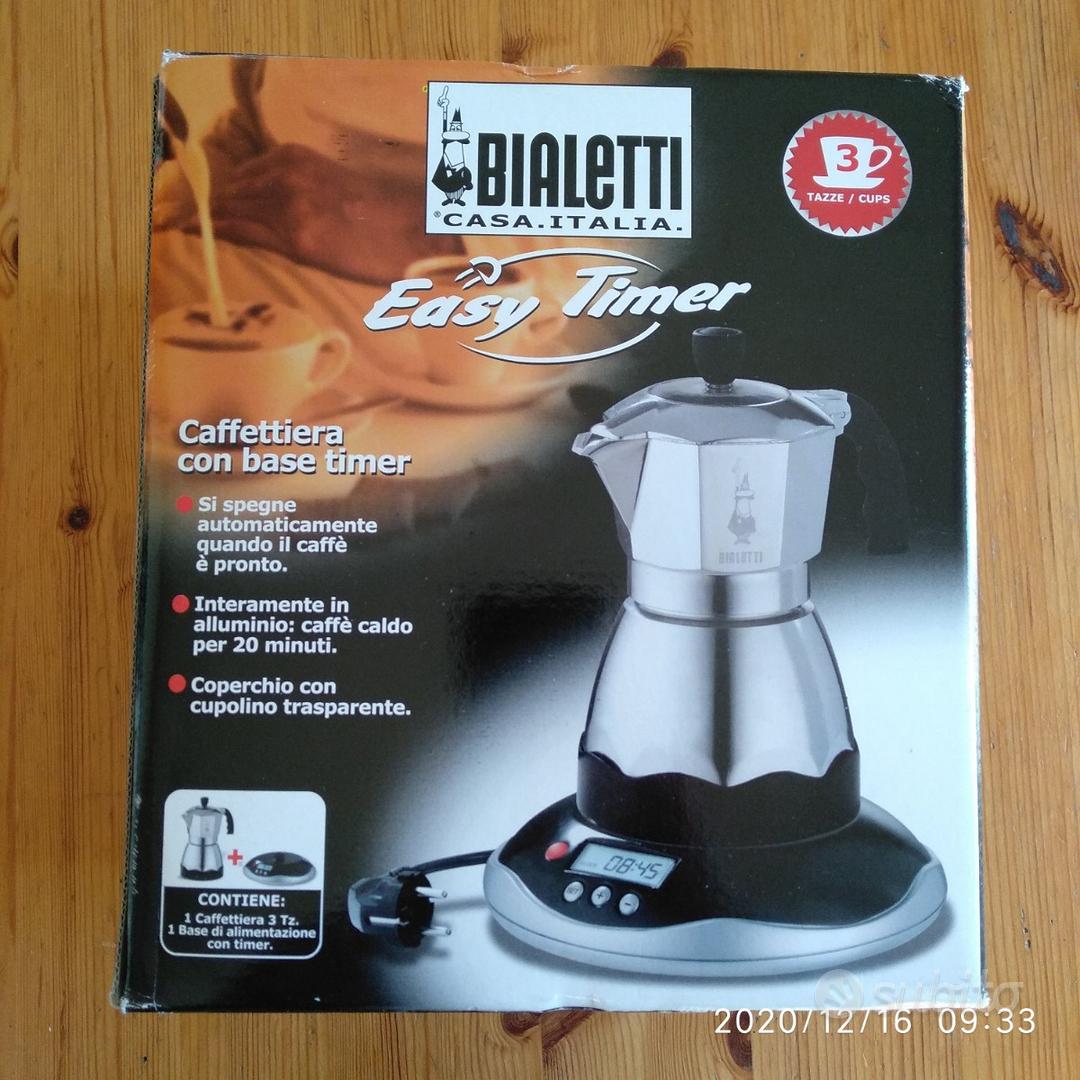 Caffettiera Bialetti Easy Timer 3 tazze - Elettrodomestici In vendita a Roma