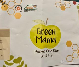 10 pannolini lavabili Green Mama