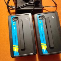  Due batterie ioni di litio e carica batteNiu NQi 