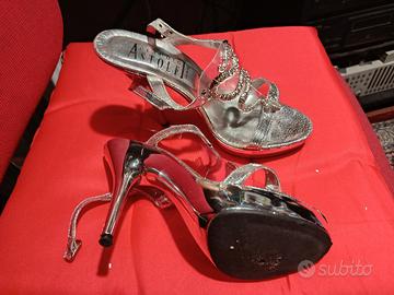 sandali alti da donna 39  con serpente 