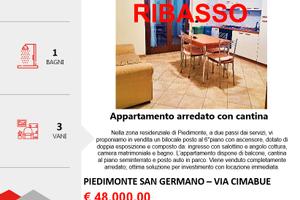 Appartamento con posto auto+cantina