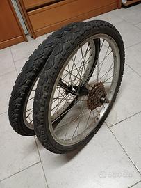  ruote bici tipo graziella 