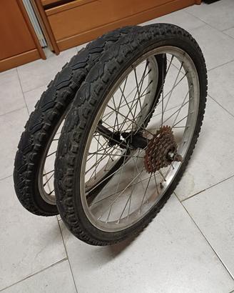 ruote bici tipo graziella 