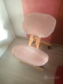 sgabello ufficio ergonomico