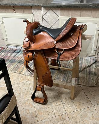Sella Billy cook reining butterfly