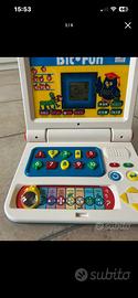 Computer" Bit-Fun parlante (Anni 90 ).Vintage"