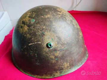 Elmo militare M.33 ex esercito anni 50 /60 vintage