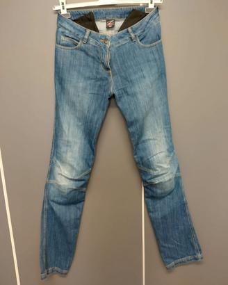 Pantaloni JEANS moto DONNA estivi SPYKE tg.40-42
