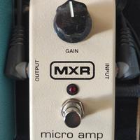 Pedale chitarra MXR Micro Amp