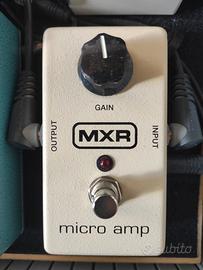 Pedale chitarra MXR Micro Amp