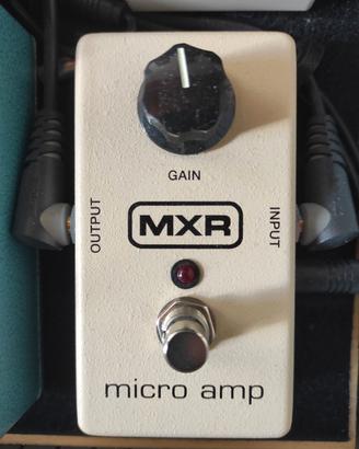 Pedale chitarra MXR Micro Amp