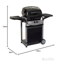 barbecue a gas