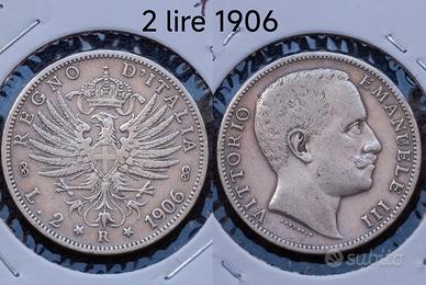 2 lire 1906 €50