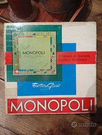 gioco MONOPOLI scatola quadrata EG anni 70 italia