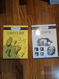 Libri "Il chiaroscuro" "la mano e il piede"