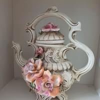 Teiera in porcellana vintage