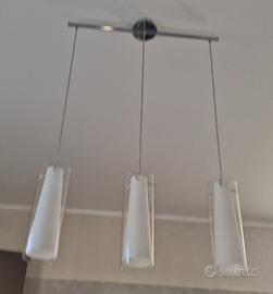 lampadario cucina a 3 pendenti