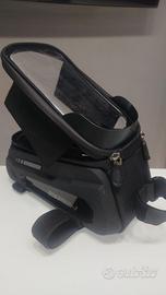 Borsa da bici con supporto smartphone touch