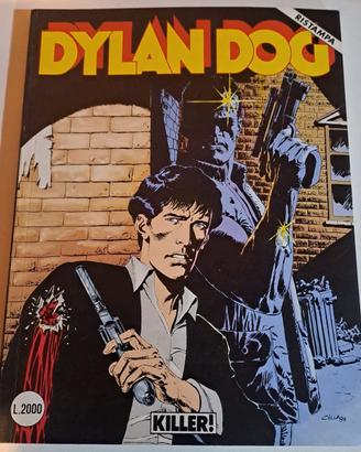 Fumetto Dylan Dog 12 prima ristampa Killer! 