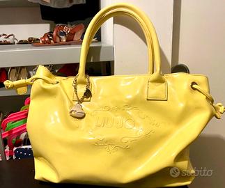 Borsa donna Lui Jo originale Lucida Giallo 👜