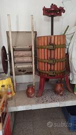 Torchio più pigia- dirapatrice professionale