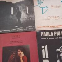 Anni 70 quattro spartiti autori vari