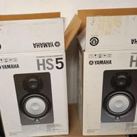 STUDIO MONITOR YAMAHA HS5 + CAVI ROLAND